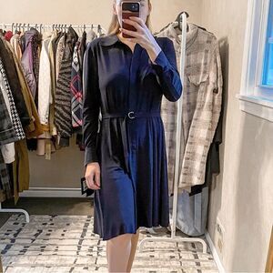Norma Kamali BF NK Shirt A Line Dress XS